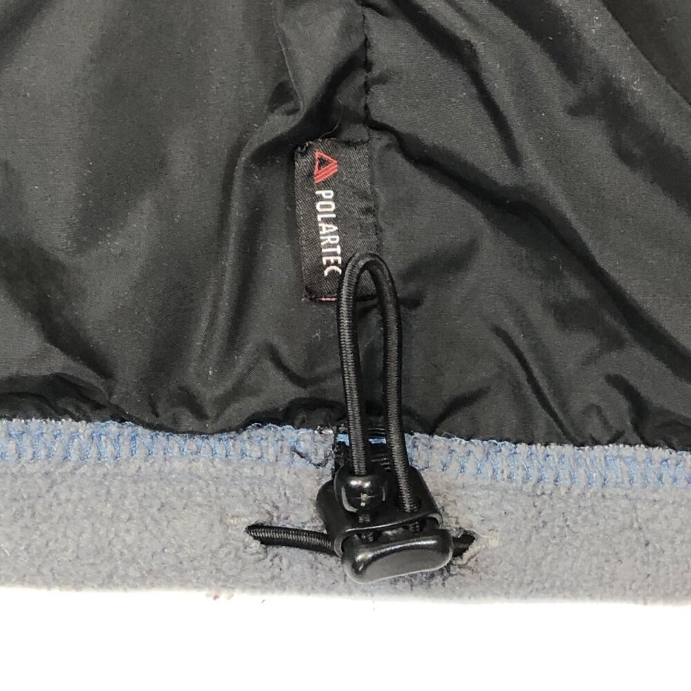 LL Bean Mens Attitash Perfect Turn Blue Fleece Full Zip Polartec Jacket Medium - Picture 10 of 13